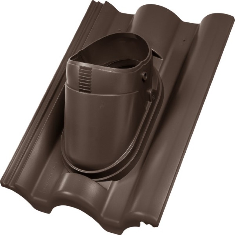 Bramac Durovent műanyag alapcserép - Barna