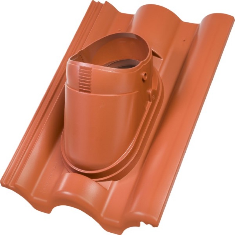 Bramac Durovent műanyag alapcserép - Vörös